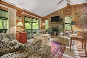 What's your favorite spot to relax in the living room?