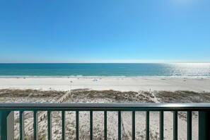 Private balcony view