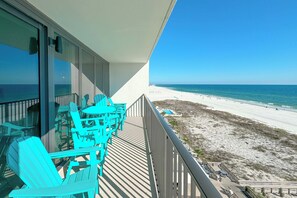 Private balcony