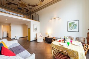 Living and dining room