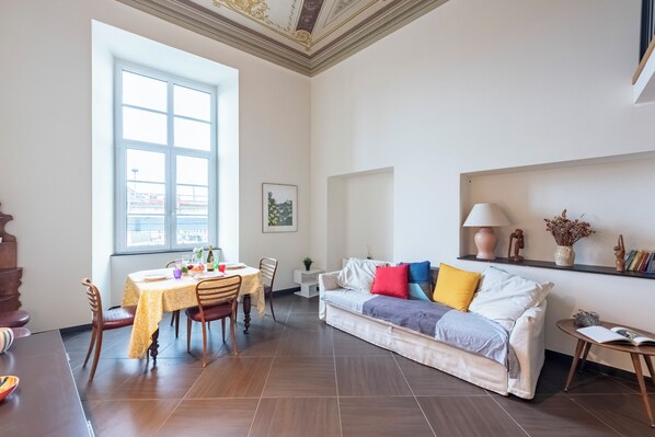 Living and dining room