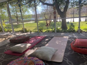 Screened patio