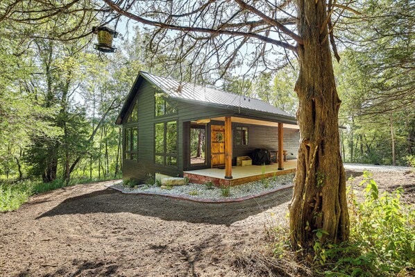 Galena Vacation Rental | 2BR | 1BA | 1,150 Sq Ft | 4 Steps Required