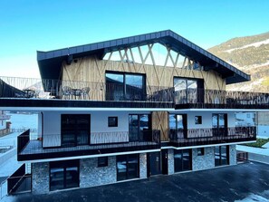 Winter, Schnee, Einfrieren, Steigung, Balkon, Glazialmorphologie, Alpen