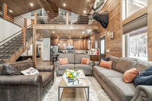 If you think the downstairs area is great, wait till you see the upstairs.