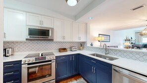 Fully Stocked Kitchen