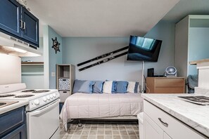 kitchen/twin bed