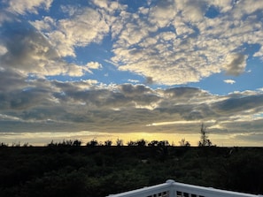 Vue depuis l’hébergement