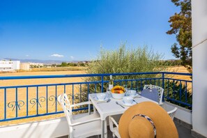 Private terrace area