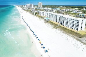 Free beach chairs and umbrella daily! (3/1-10/31 annually)