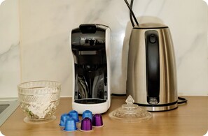 Kaffe och/eller kaffebryggare