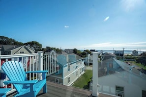 Ocean view from top deck