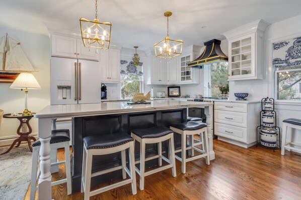 Walking into the kitchen is definitely a WOW moment! 