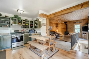 Kitchen & Living Room