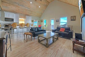 Comfortable living area.