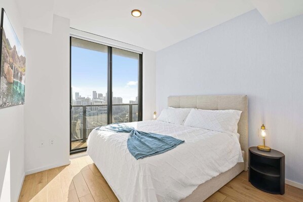 Wake up refreshed with breathtaking city views