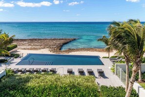 Aqua's communal pool is reserved for owners and guests only. 