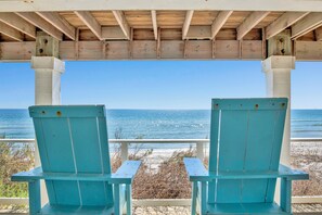 Citadel is a direct beachfront home that sleeps up to 14 guests