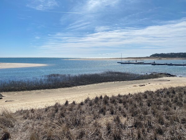 Private association beach