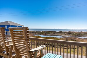 Your private escape, with direct beach views, relax, recharge, repeat. 
