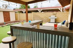 Sit by the bar and throw down some spicy margaritas!