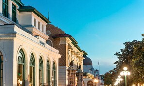 Bathouse Row - a place to stroll and enjoy the beautiful architecture of the bathhouse buildings that were constructed between the years of 1892 and 1923.