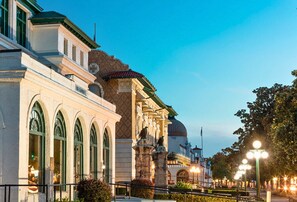 Bathouse Row - a place to stroll and enjoy the beautiful architecture of the bathhouse buildings that were constructed between the years of 1892 and 1923.