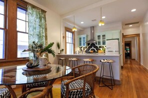 Dining and Kitchen with seating for 8 people
