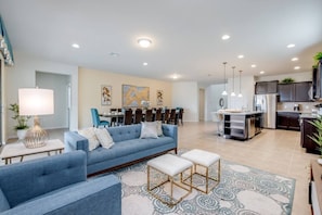First unit living room