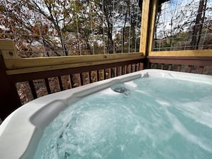 Hot Tub on the Deck