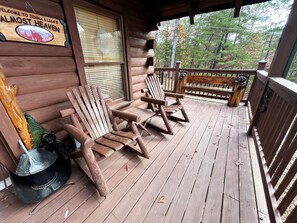 Rockers on porch