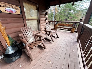 Rockers on porch