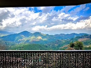 Blick auf die Berge