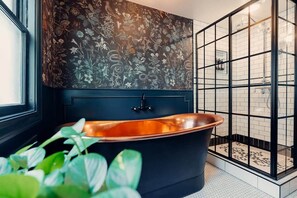 Soak in the copper tub