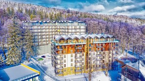 Majoituspaikan julkisivu