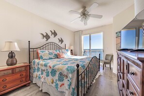 Gulf front master bedroom