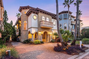 Welcome to Tuscan Charm, a 4 bedroom 3 1/2 bath home with 2274 sq ft of casual elegance in a private gated community.