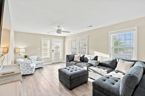 Get everyone together for a family movie night or to play some games.