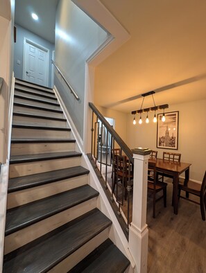 Stairs and Dining Room