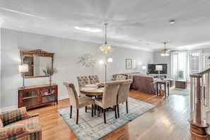 Dining Room, Dining Table, Furniture, Indoors, Table