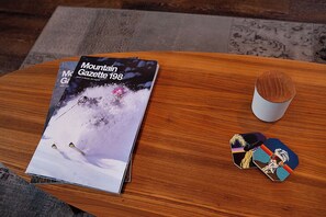 Who doesn't love reading the Mountain Gazette after a day on the mountain?