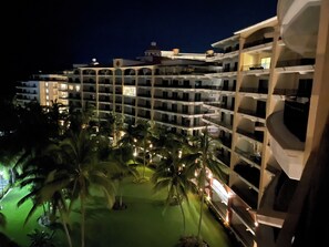 Playa Royale at night