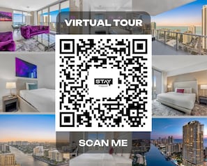 Scan the QR code to take a virtual tour of the property!