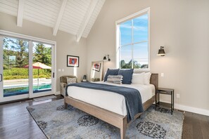 Primary Bed King #1 with Walk Out to Pool