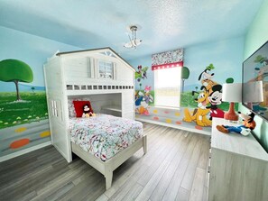 Mickey and Friends twin bunk