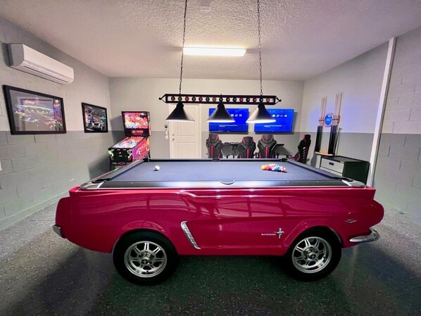 Summer Drive Inn game room