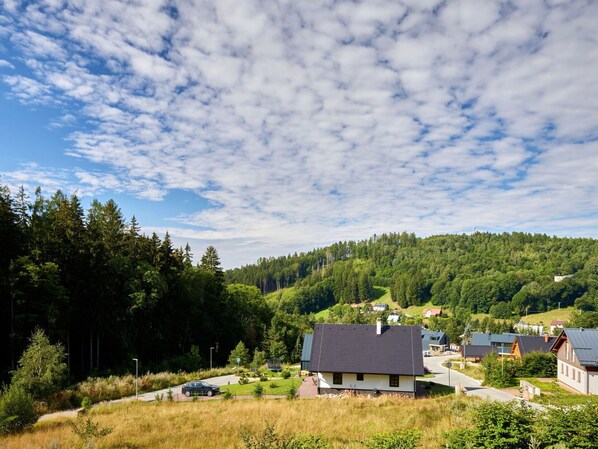 Cloud, Sky, Plant, Natural Landscape, Highland, Land Lot, Tree, Building, House, Grass