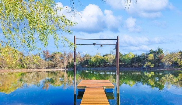 Beautiful Lake view from the yard 