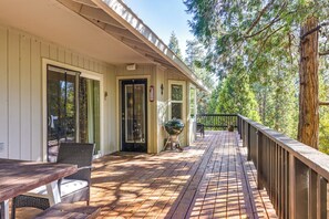 Furnished Balcony | Forest Views | Outdoor Dining Table