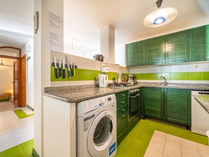 Laundry Room, Cabinetry, Property, Washing Machine, Clothes Dryer, Countertop, Green, Home Appliance, Kitchen Appliance, Kitchen
